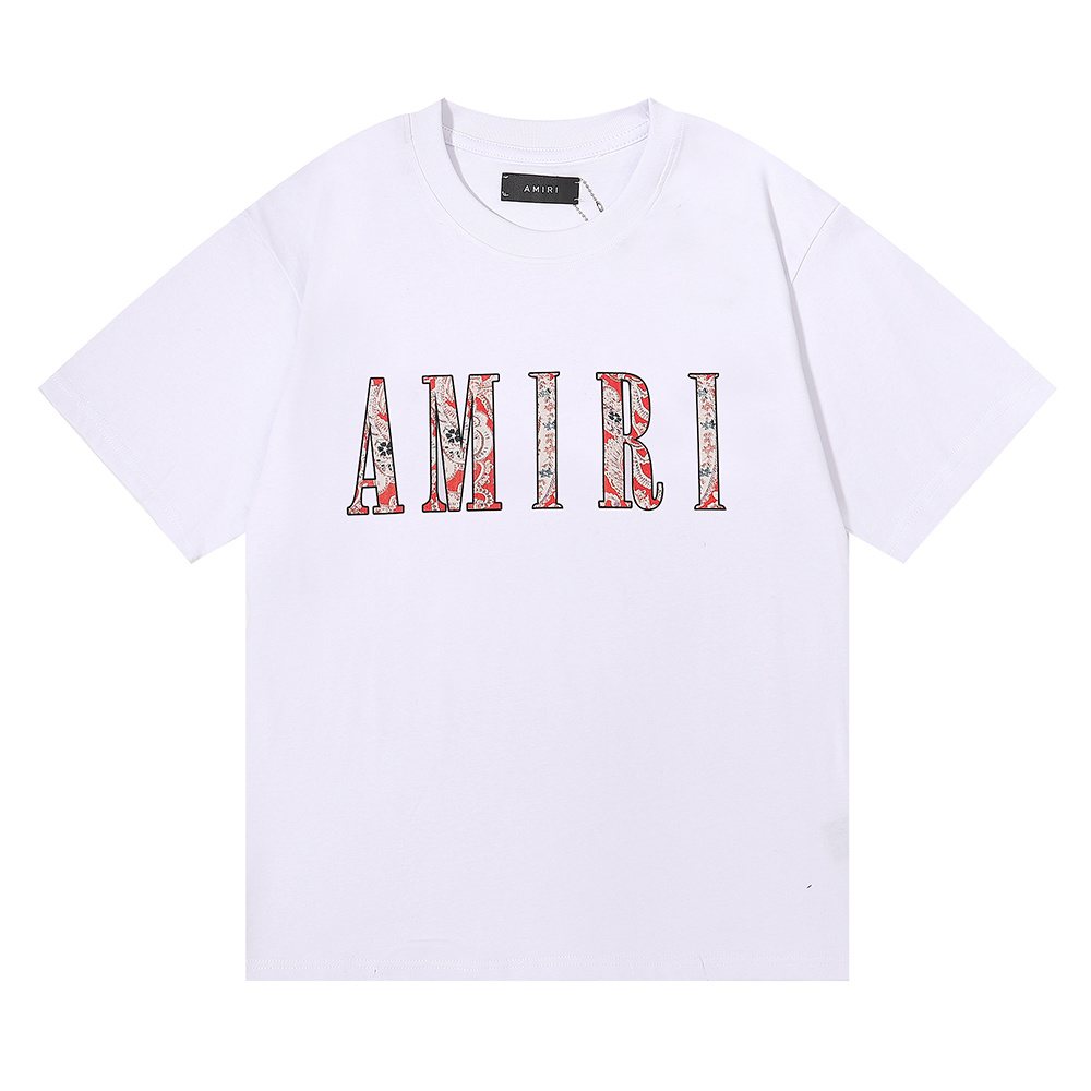 AMIRI Paisley Graphic Short-Sleeve T-Shirt