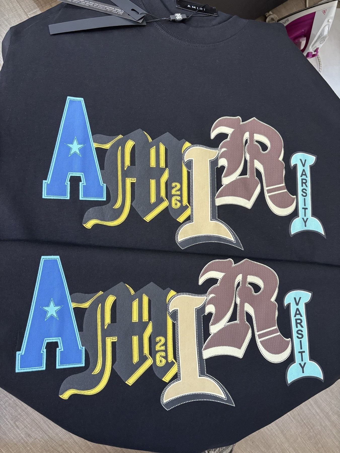 AMIRI Varsity Graphic Short-Sleeve T-Shirt