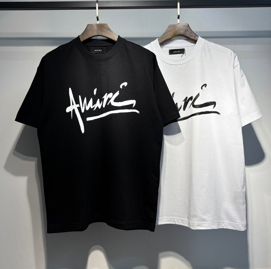 AMIRI Letter Graphic Short-Sleeve T-Shirt