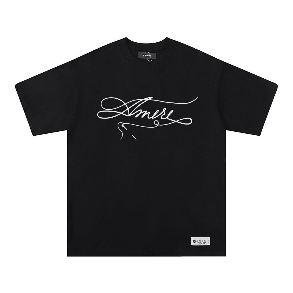 AMIRI Script Chest Graphic Short-Sleeve T-Shirt