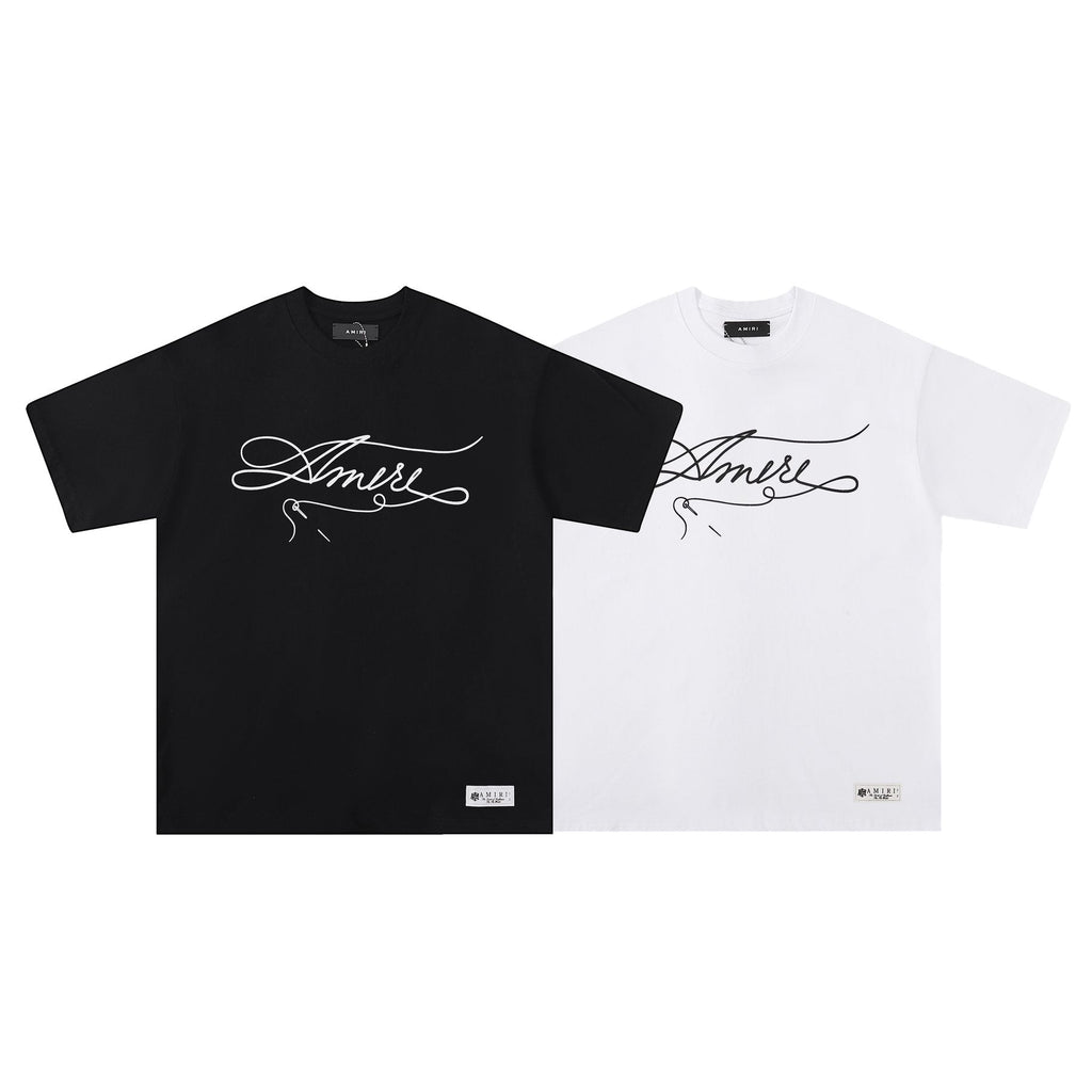 AMIRI Script Chest Graphic Short-Sleeve T-Shirt
