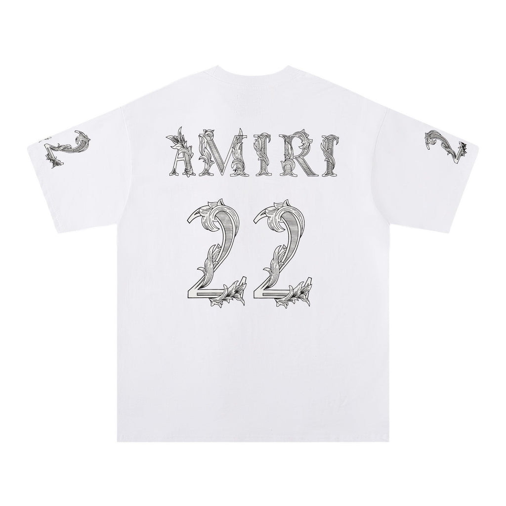 AMIRI Number Graphic Short-Sleeve T-Shirt