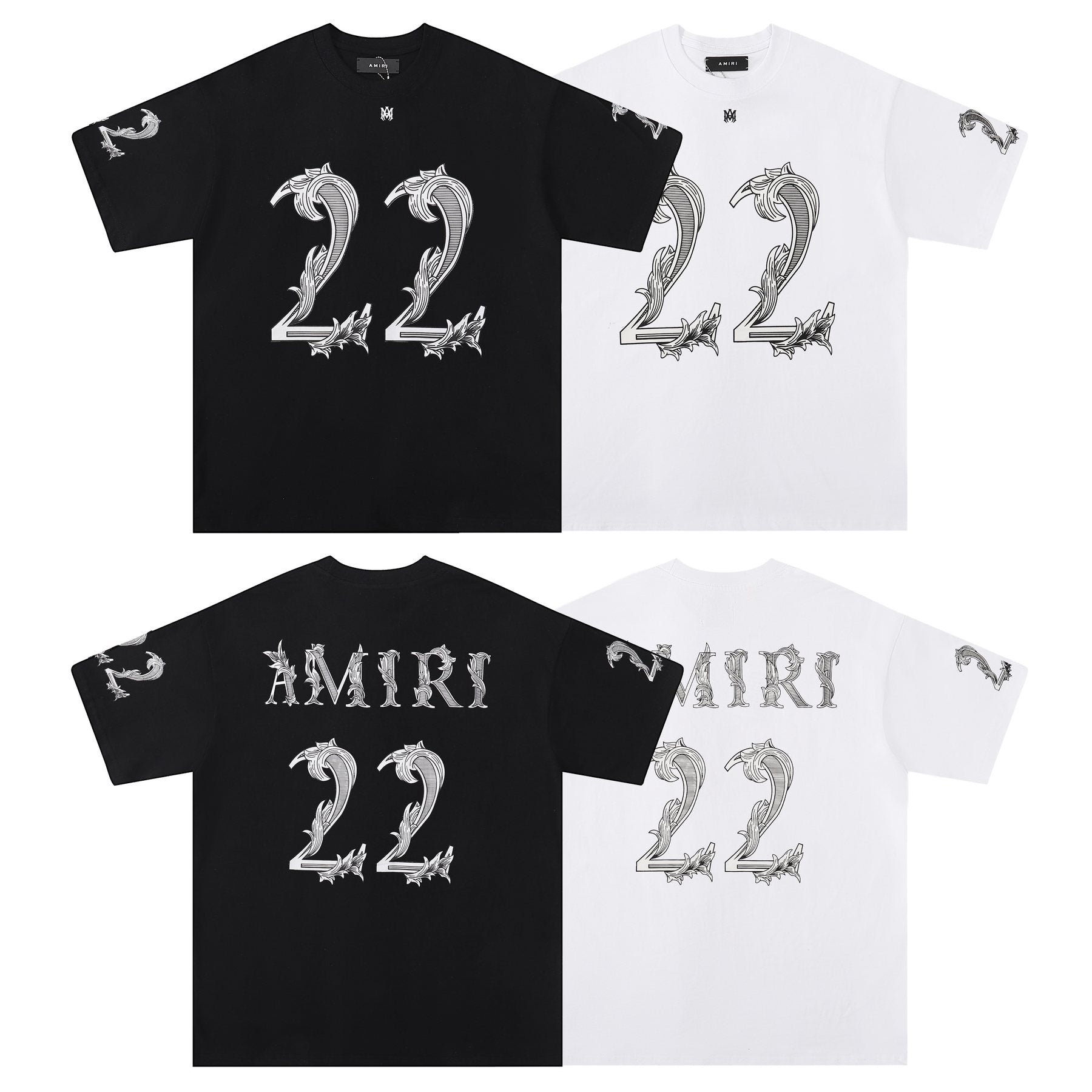 AMIRI Number Graphic Short-Sleeve T-Shirt