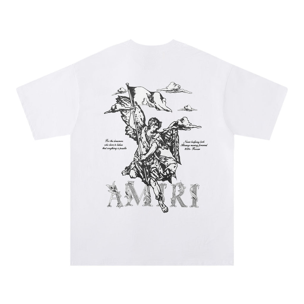 AMIRI Angel Flag Graphic T-Shirt