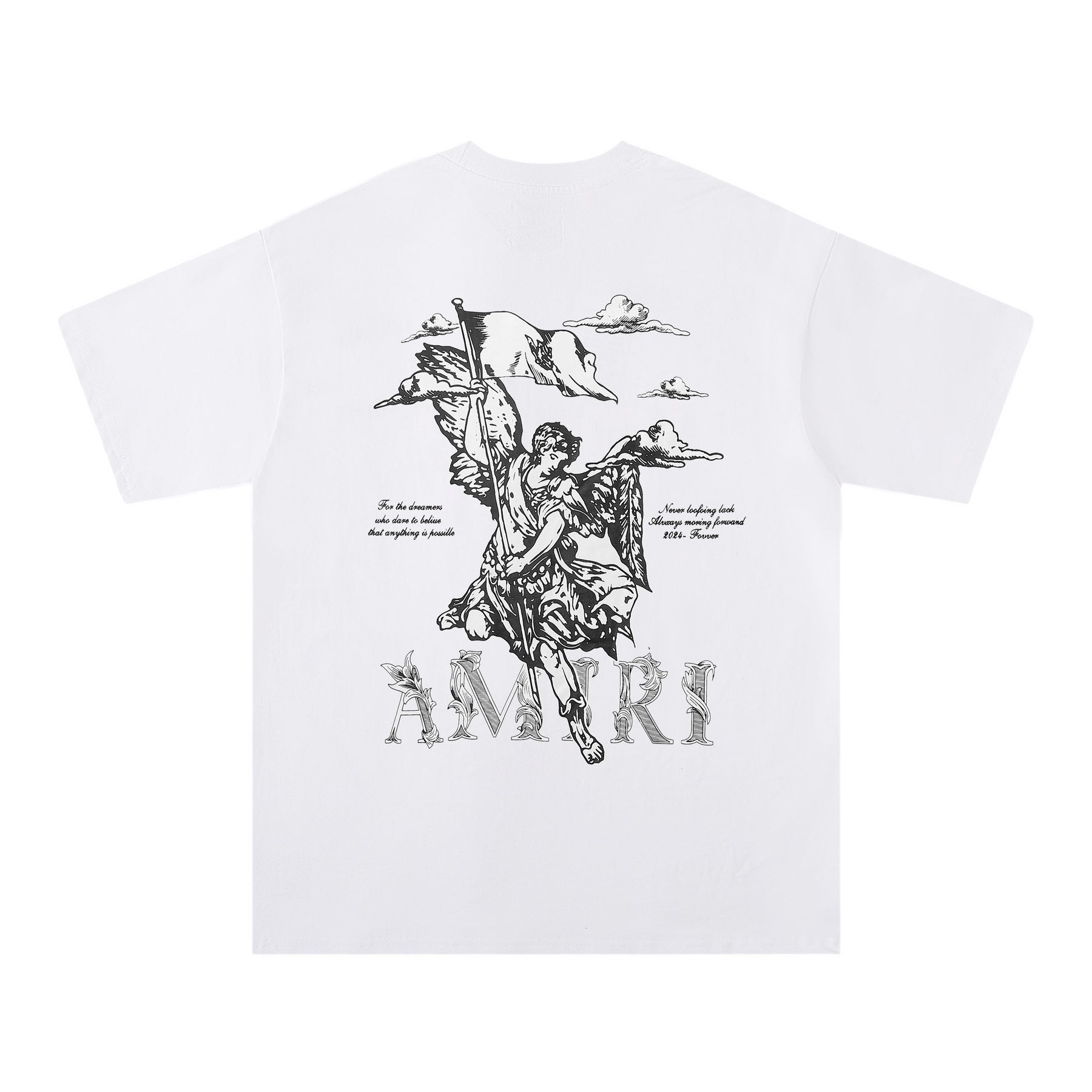 AMIRI Angel Flag Graphic T-Shirt