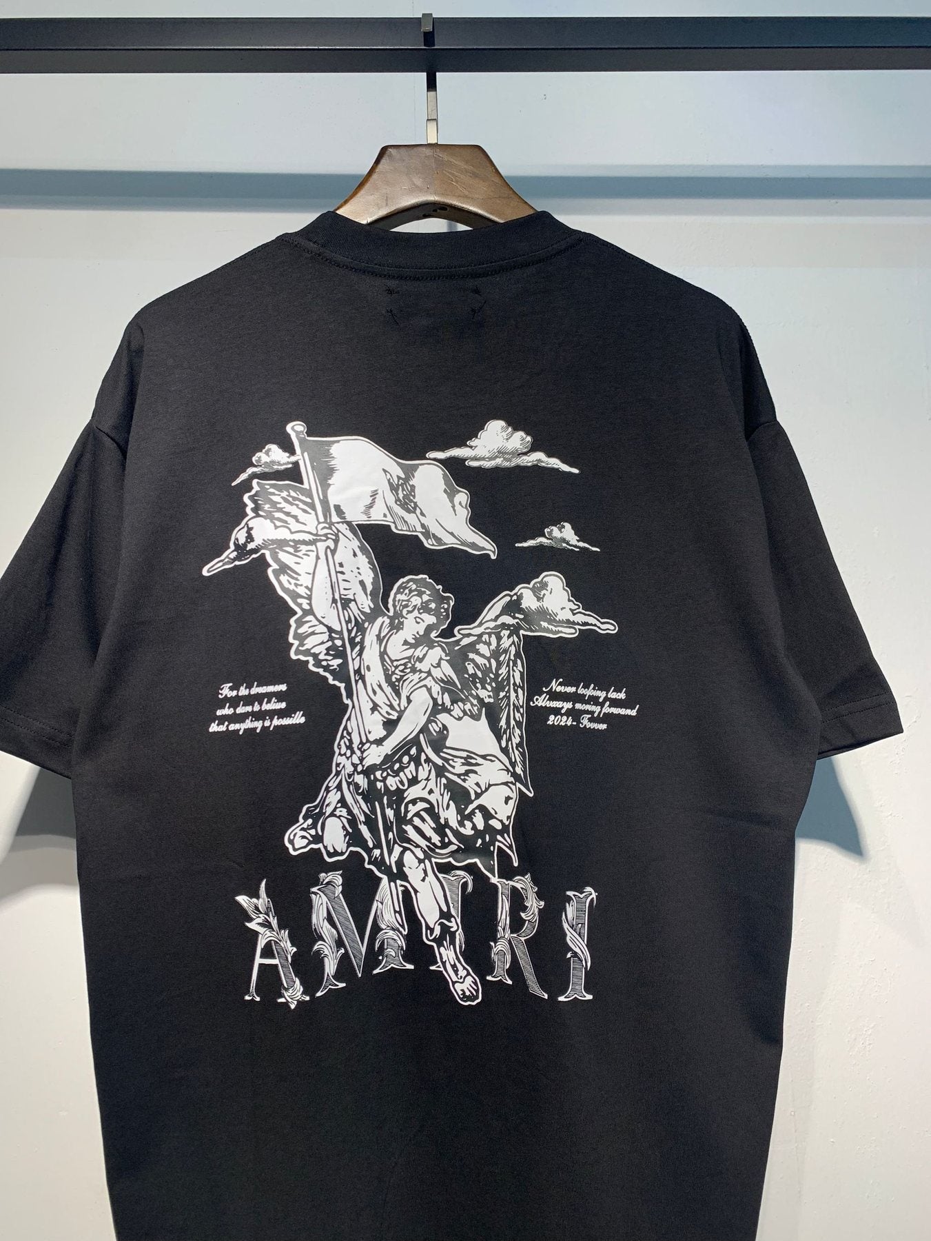 AMIRI Angel Flag Graphic T-Shirt