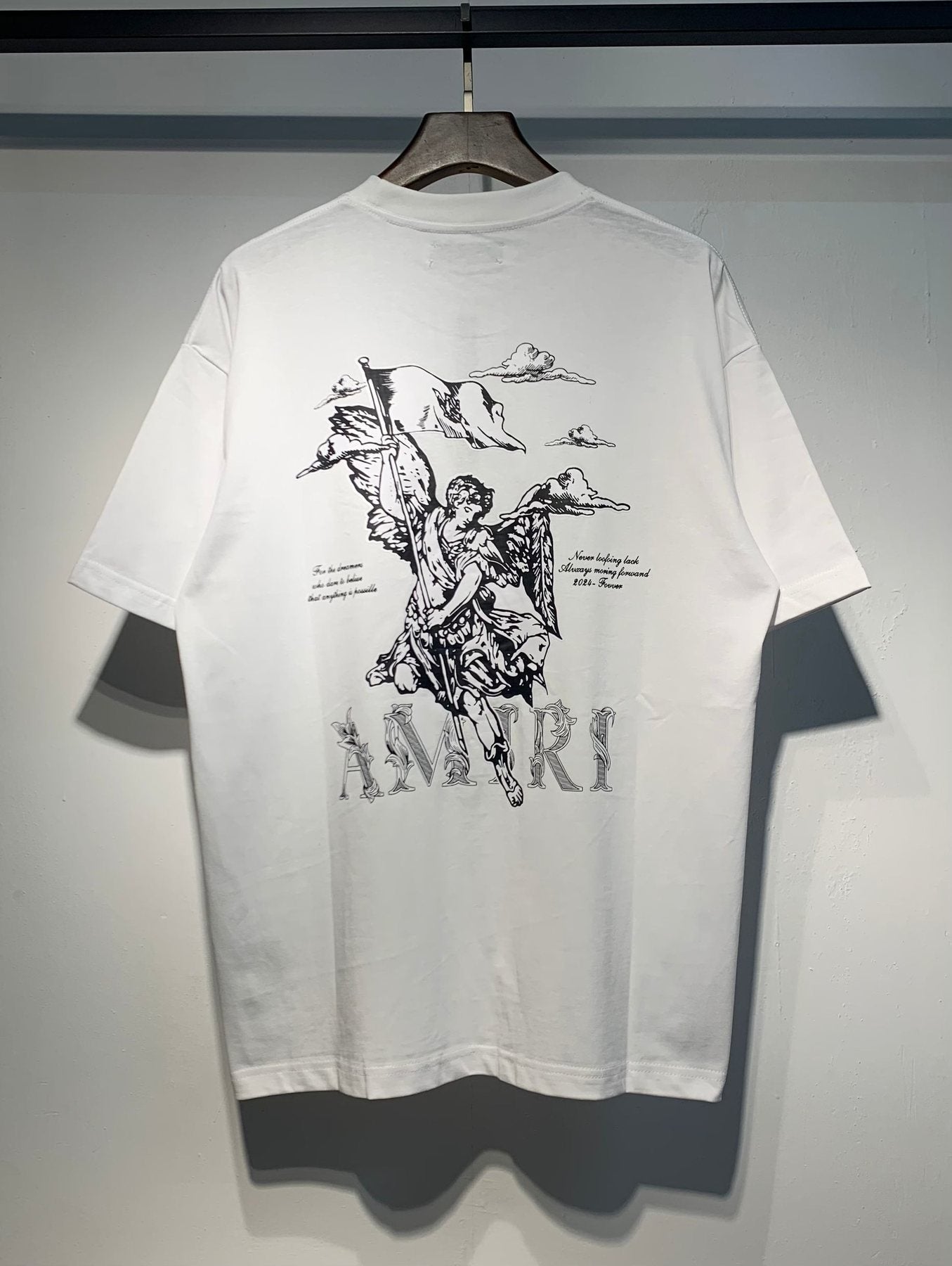 AMIRI Angel Flag Graphic T-Shirt