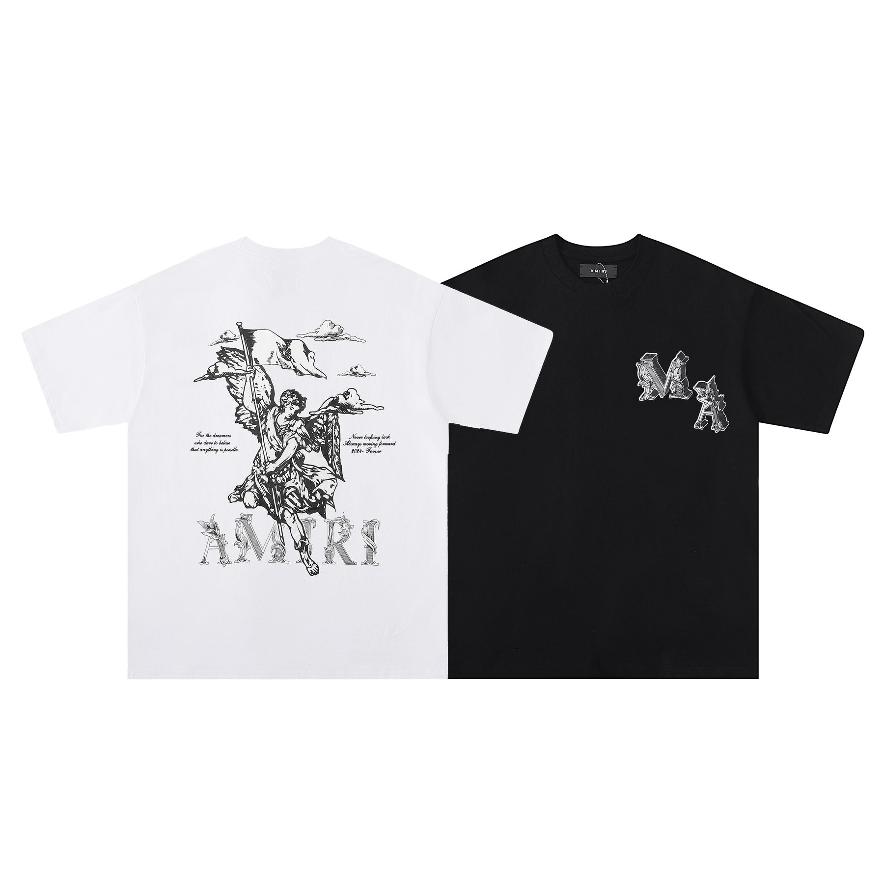 AMIRI Angel Flag Graphic T-Shirt