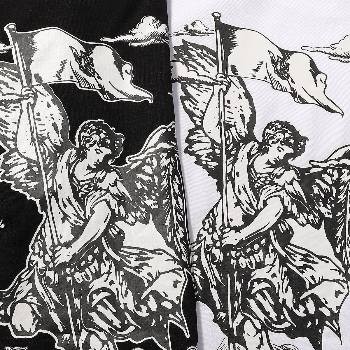 AMIRI Angel Flag Graphic T-Shirt