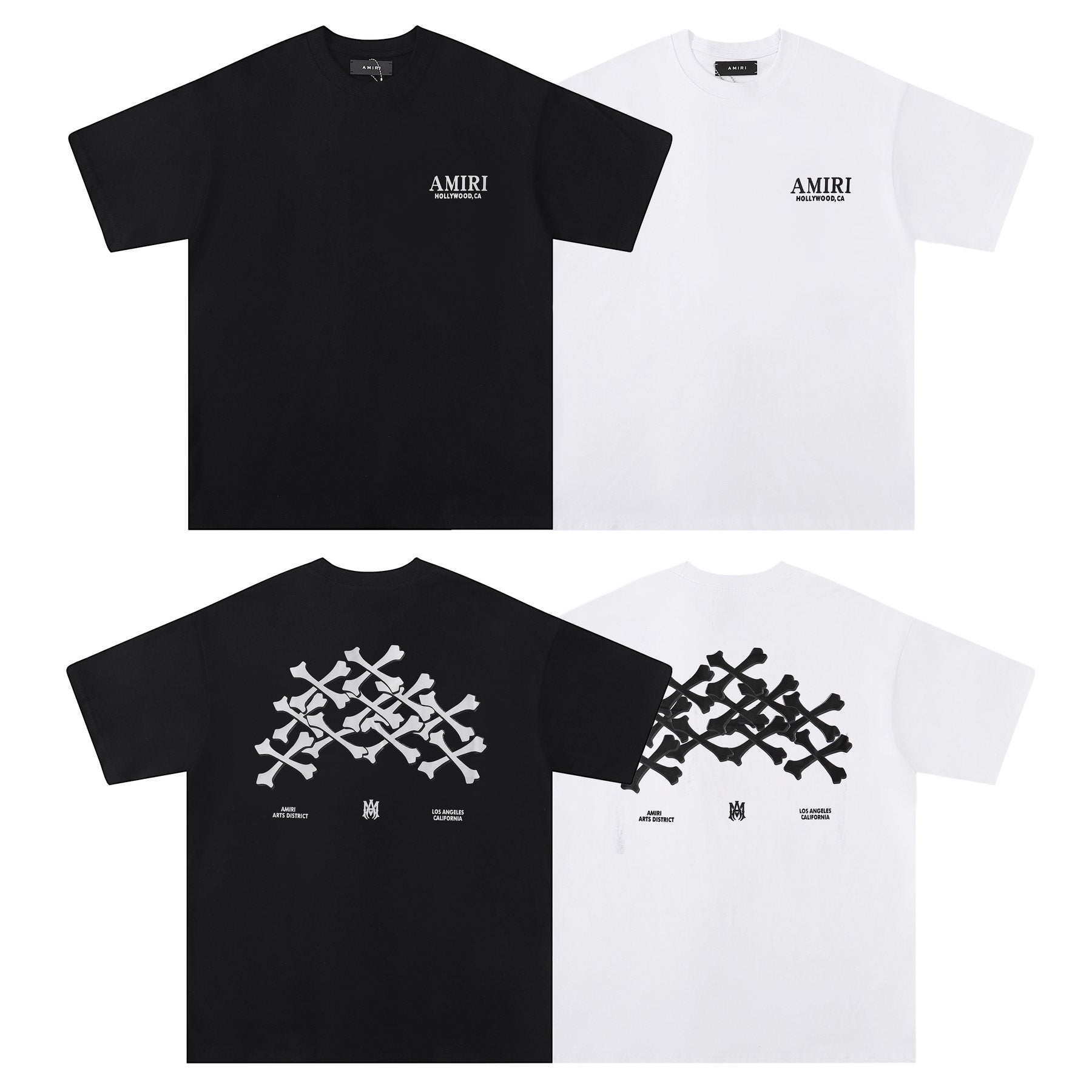 AMIRI Skull Crossbones Graphic T-Shirt