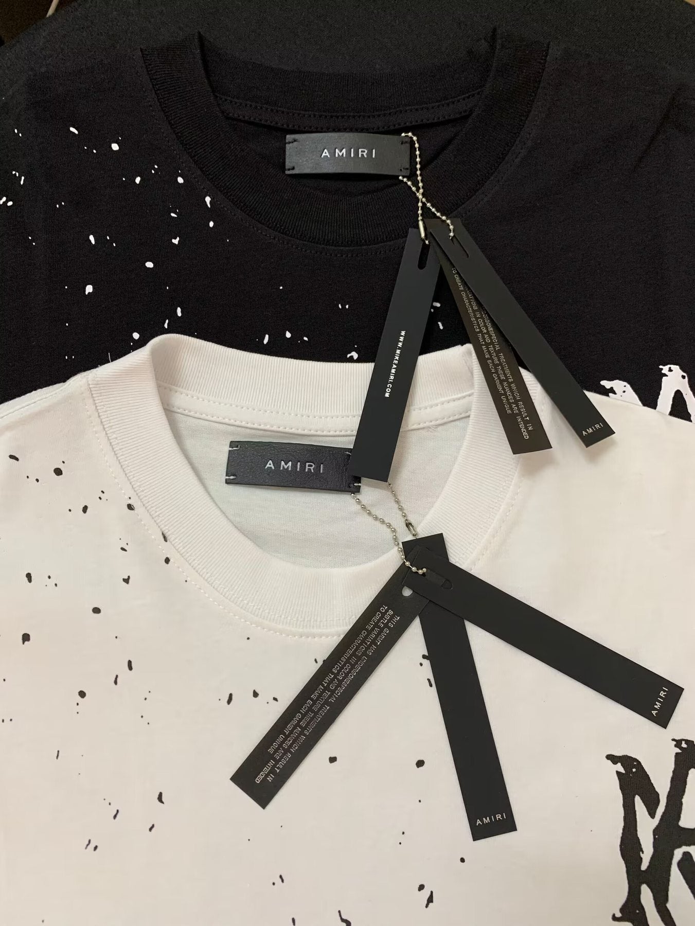 AMIRI Paint Splatter Graphic T-Shirt