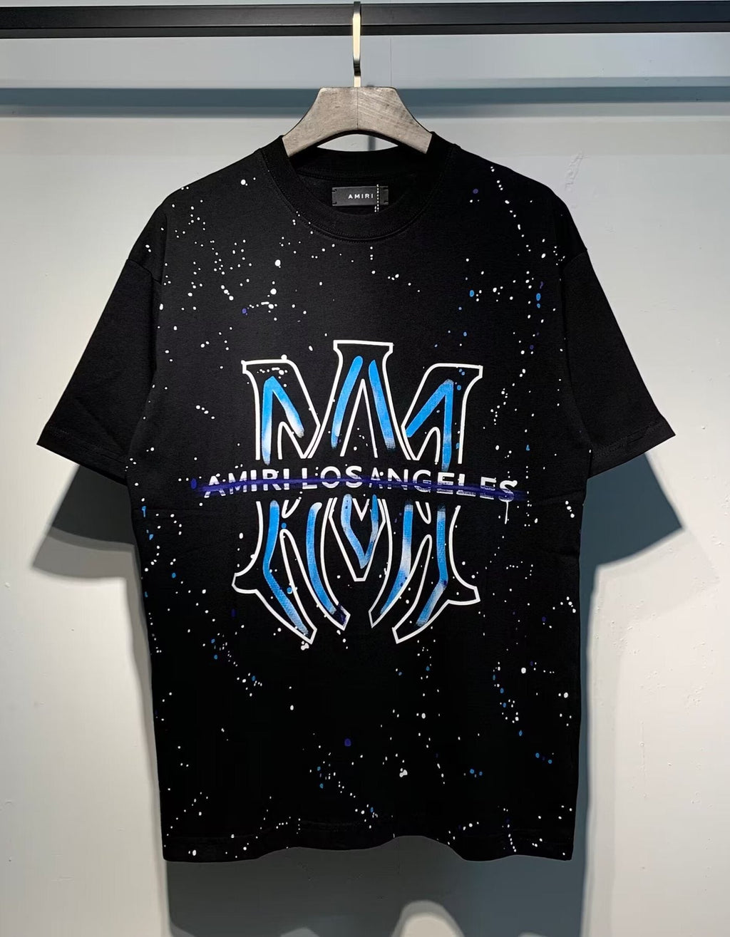AMIRI Los Angeles Paint-Splatter Graphic T-Shirt