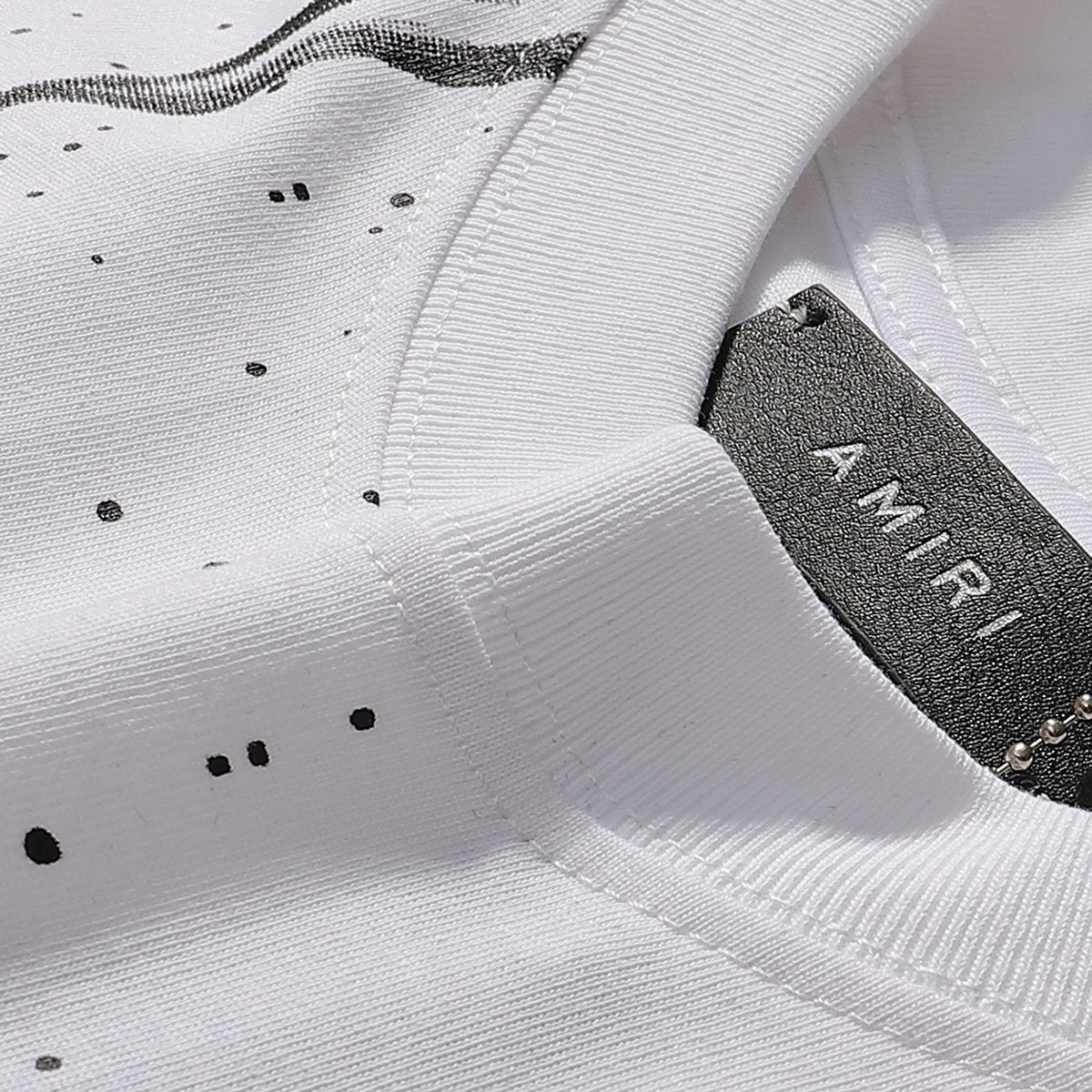 AMIRI Los Angeles Paint-Splatter Graphic T-Shirt