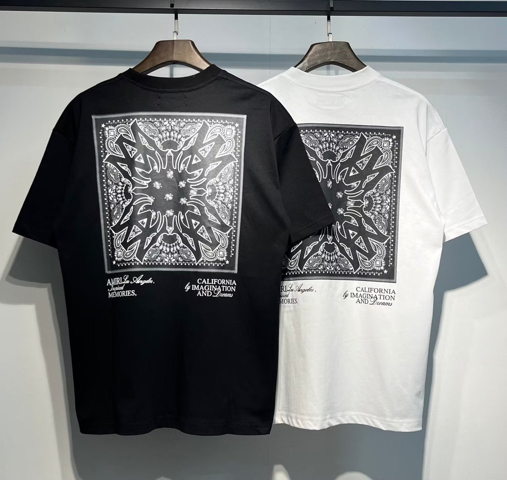 AMIRI Bandana Graphic Short-Sleeve T-Shirt