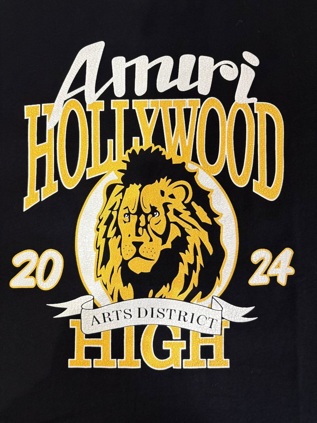 AMIRI Lion & Letter Graphic Short-Sleeve T-Shirt