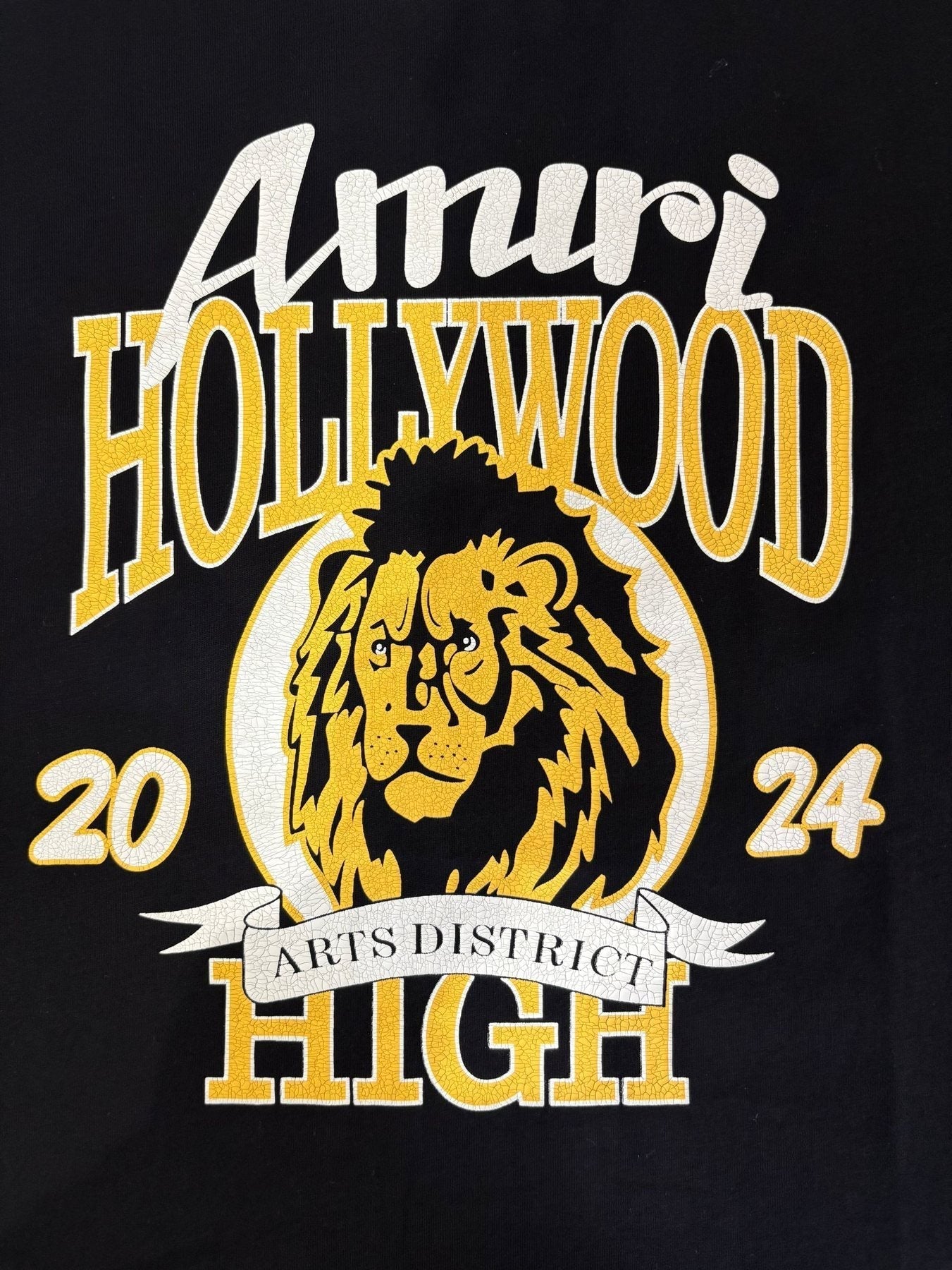 AMIRI Lion & Letter Graphic Short-Sleeve T-Shirt