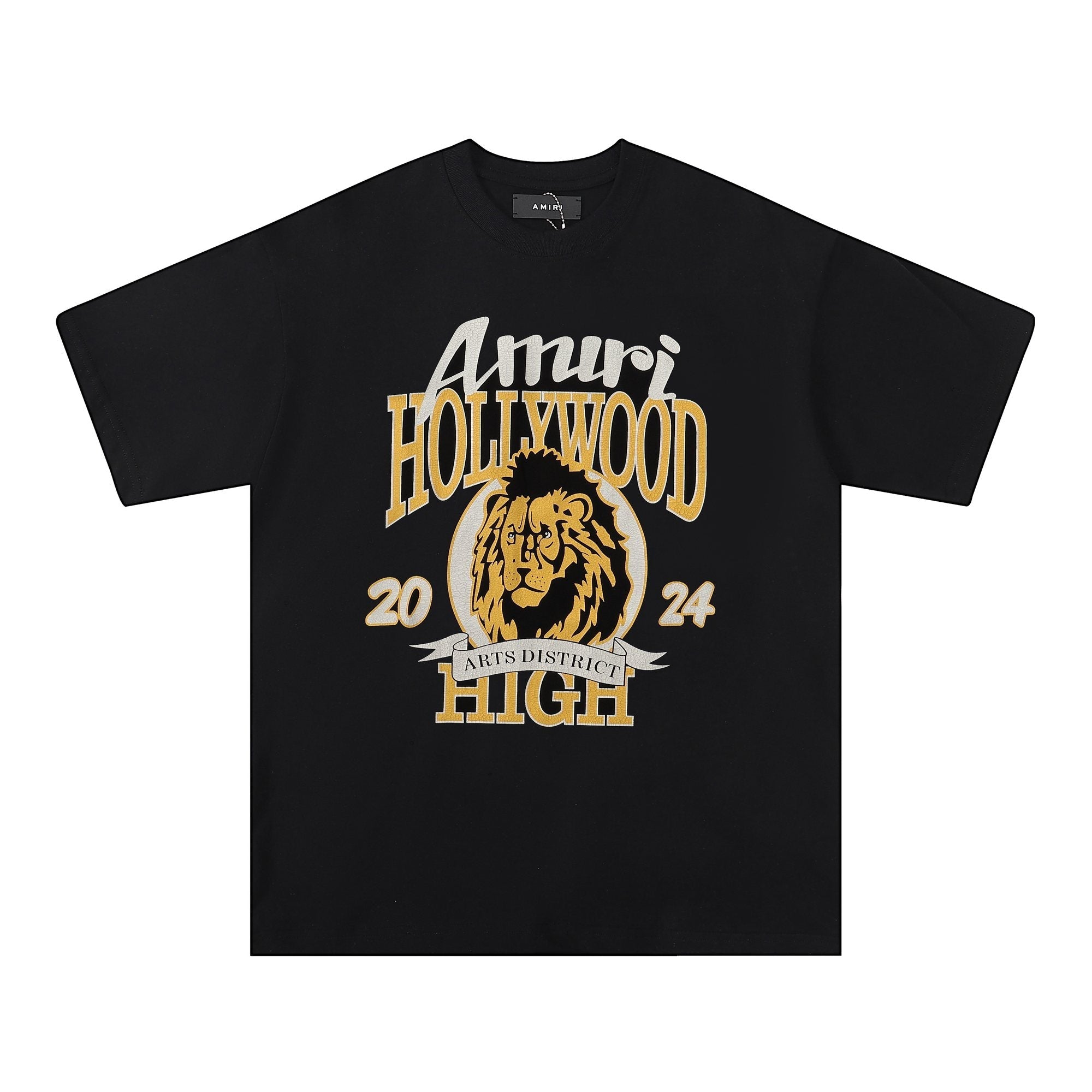 AMIRI Lion & Letter Graphic Short-Sleeve T-Shirt