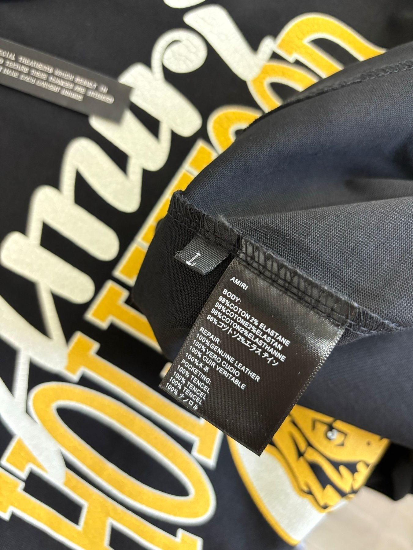 AMIRI Lion & Letter Graphic Short-Sleeve T-Shirt