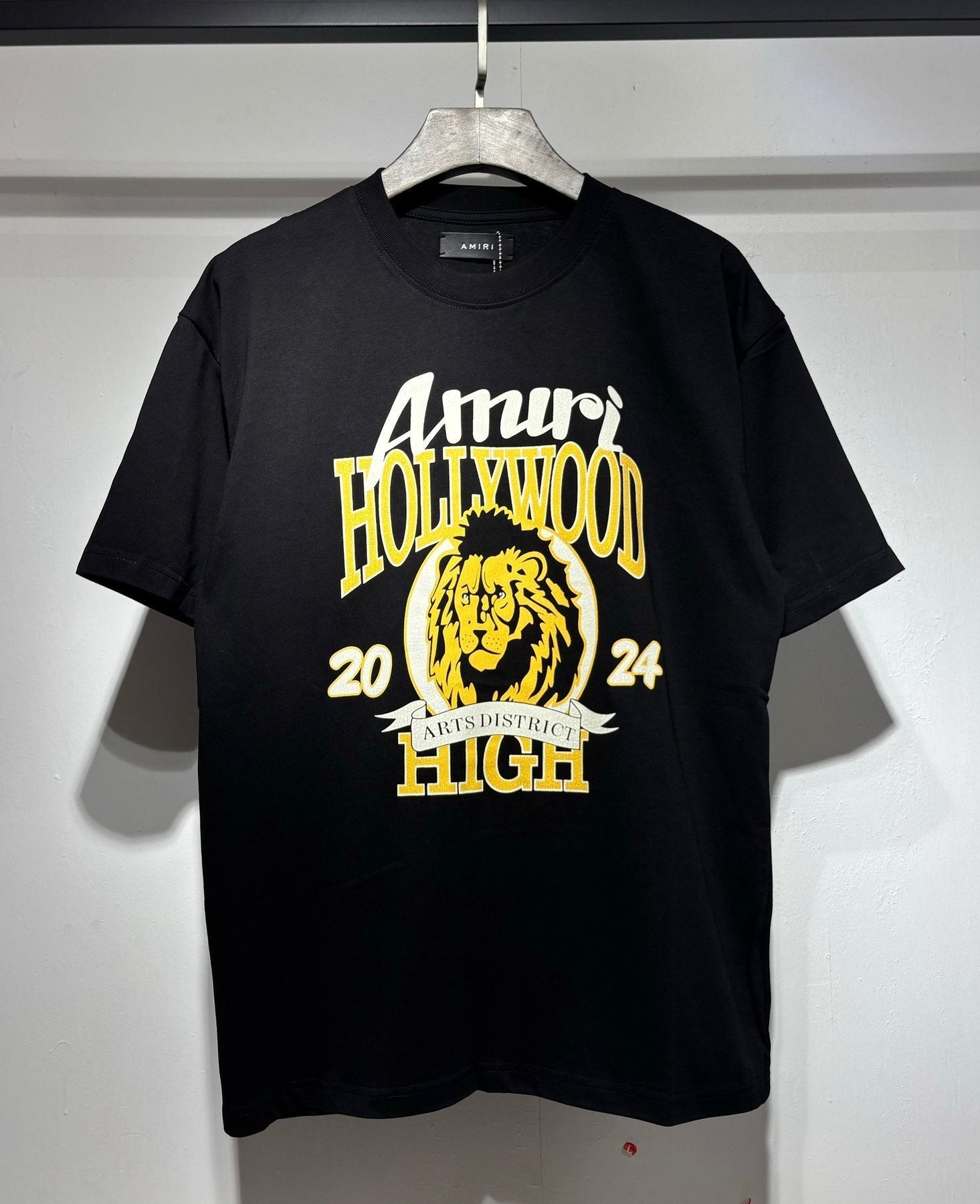 AMIRI Lion & Letter Graphic Short-Sleeve T-Shirt