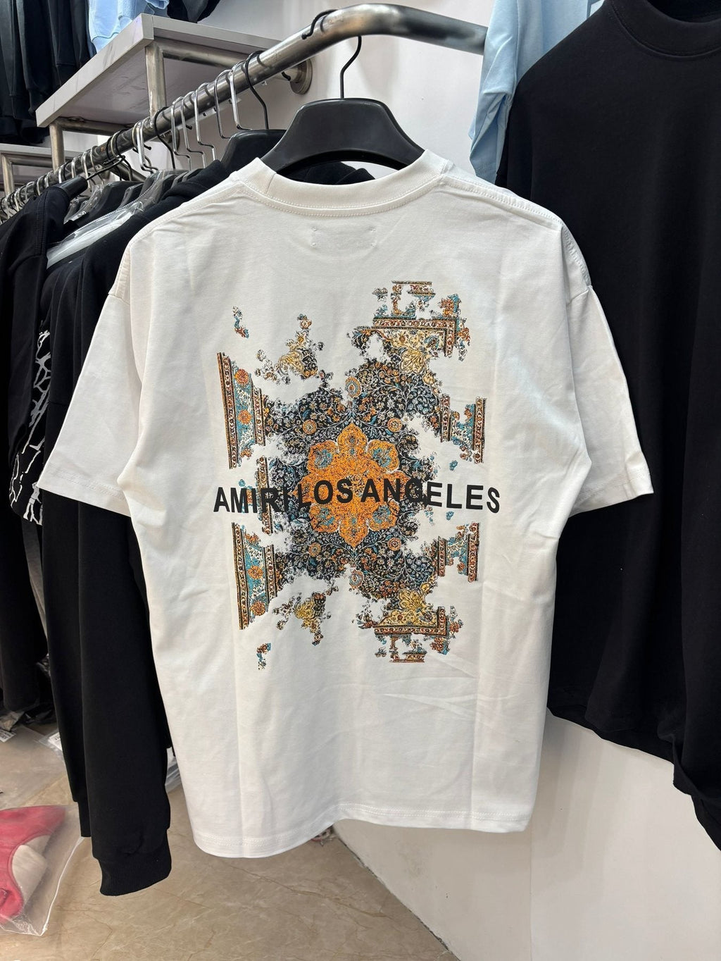 AMIRI Letter Graphic Short-Sleeve T-Shirt