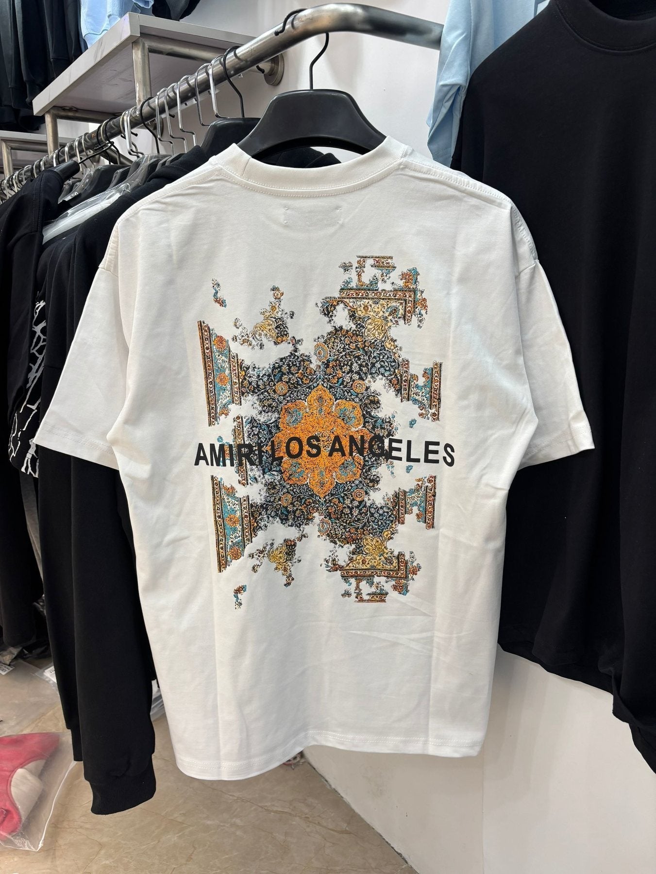 AMIRI Letter Graphic Short-Sleeve T-Shirt
