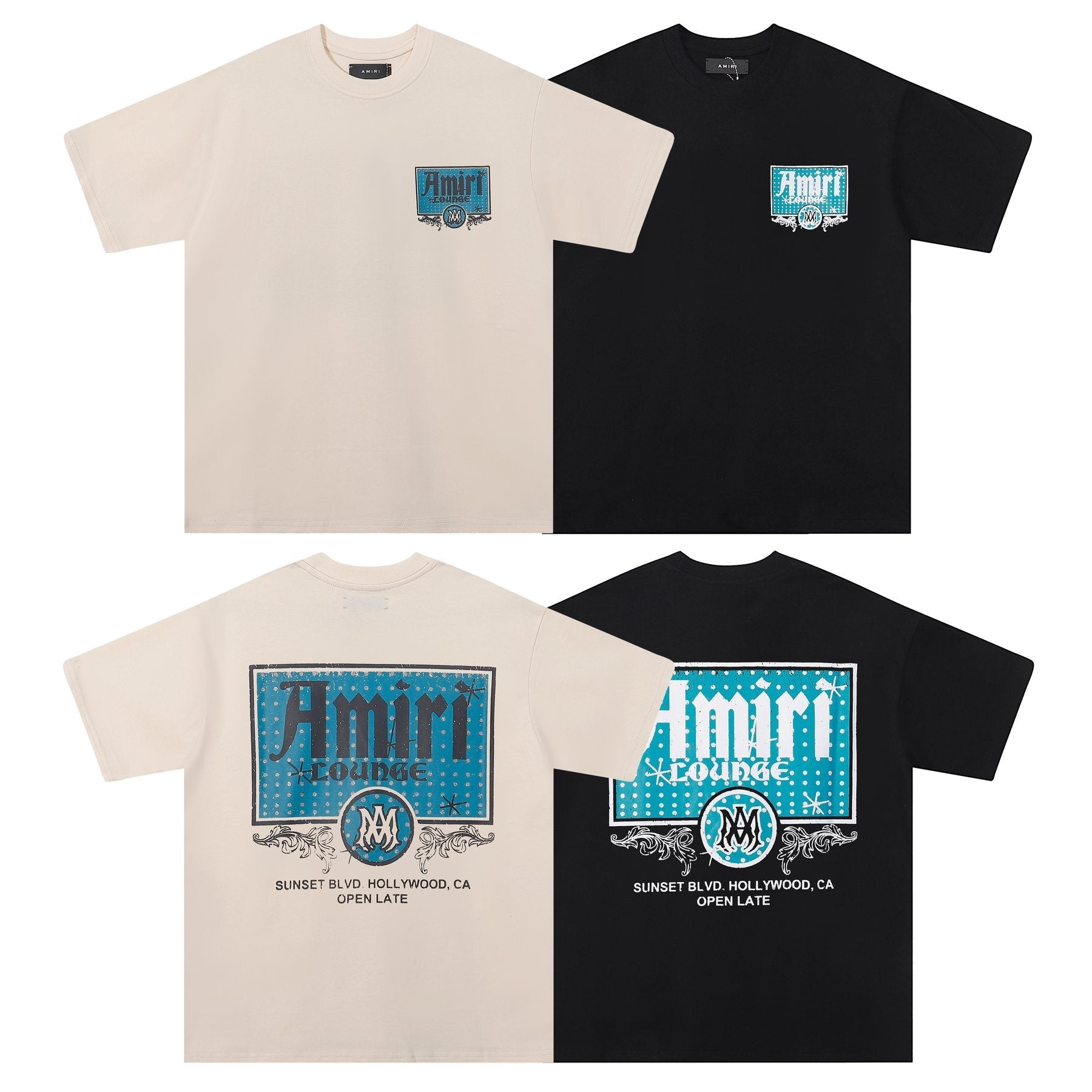 AMIRI Front and Back Graphic T-Shirt