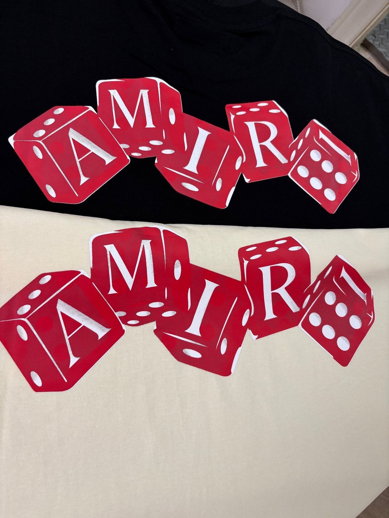 AMIRI Dice Letter Graphic T-Shirt