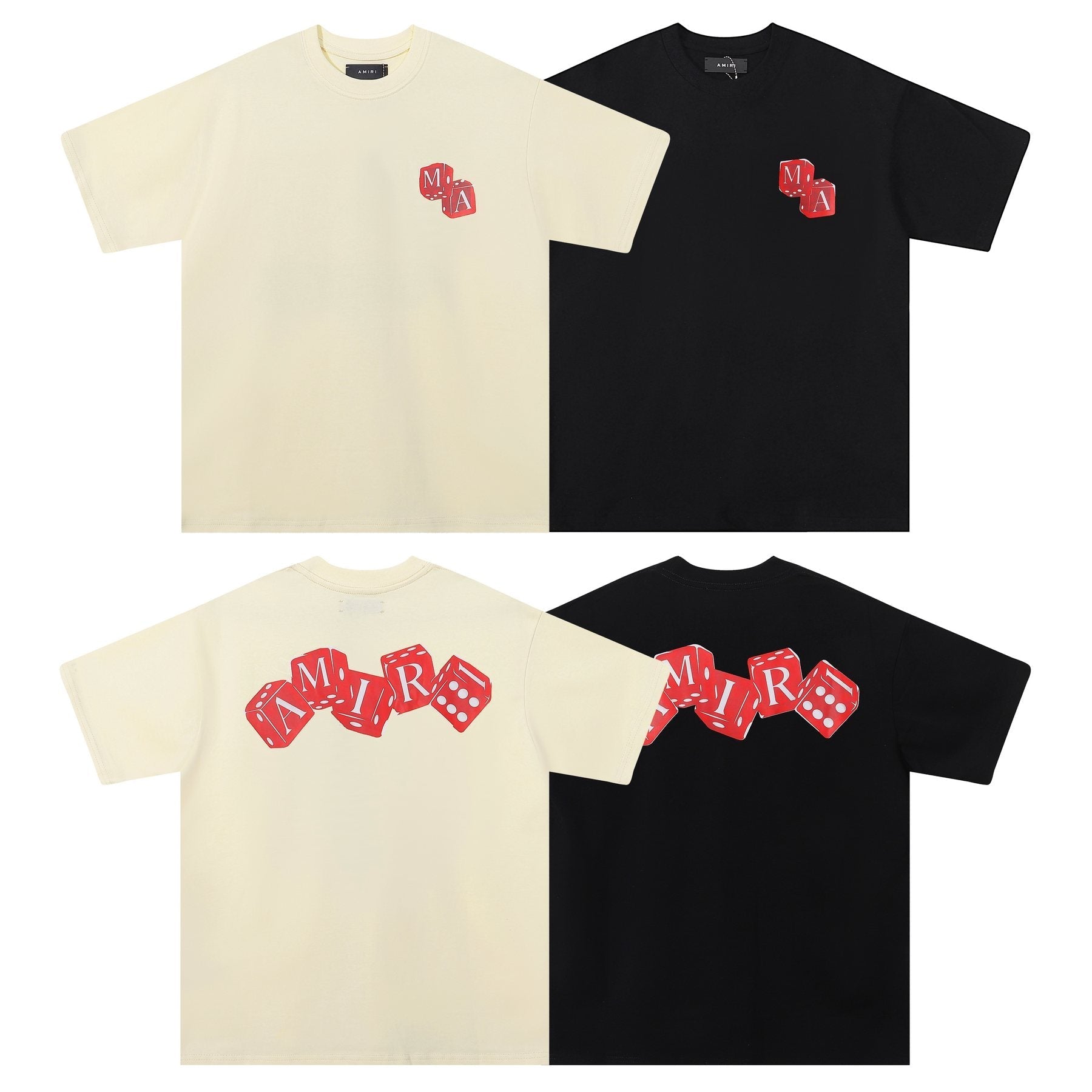 AMIRI Dice Letter Graphic T-Shirt