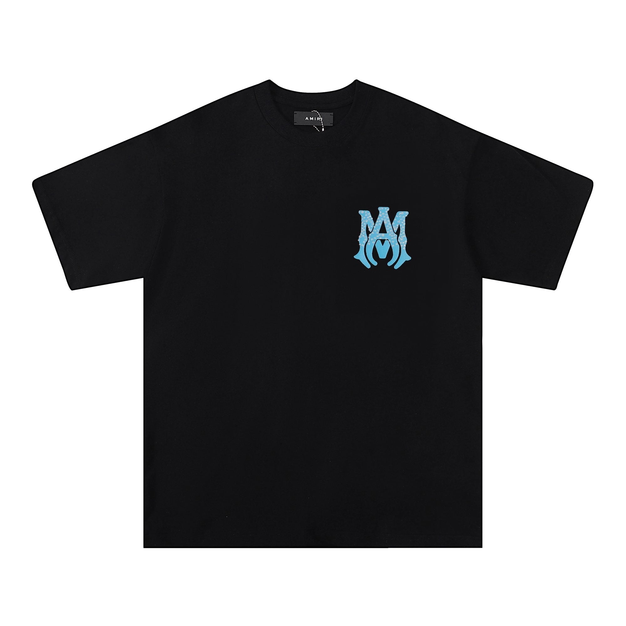 AMIRI Silver Letter Graphic Short-Sleeve T-Shirt