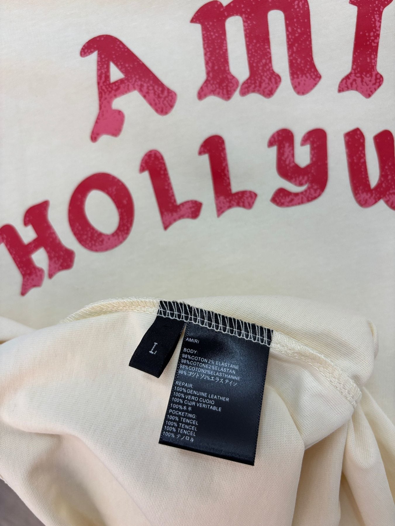 AMIRI Hollywood Graphic Short-Sleeve T-Shirt