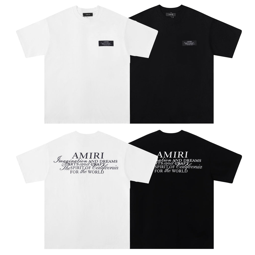 AMIRI Letter Graphic Short-Sleeve T-Shirt