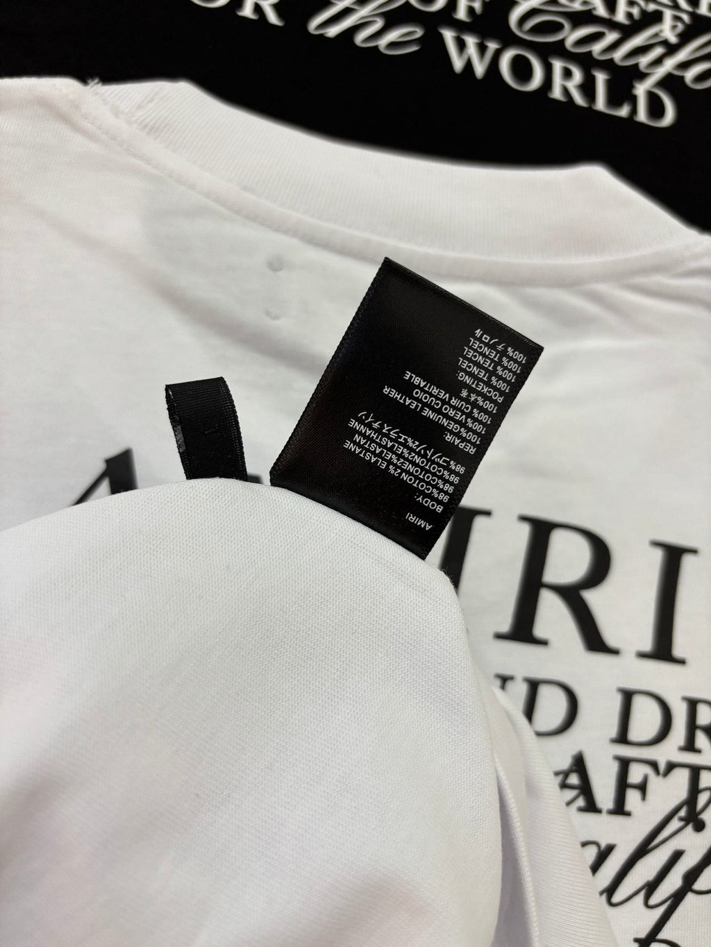 AMIRI Letter Graphic Short-Sleeve T-Shirt