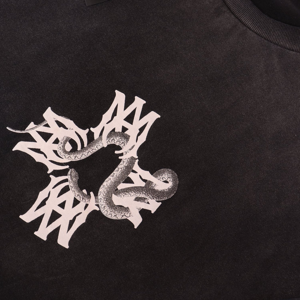 AMIRI Snake Graphic Washed T-Shirt