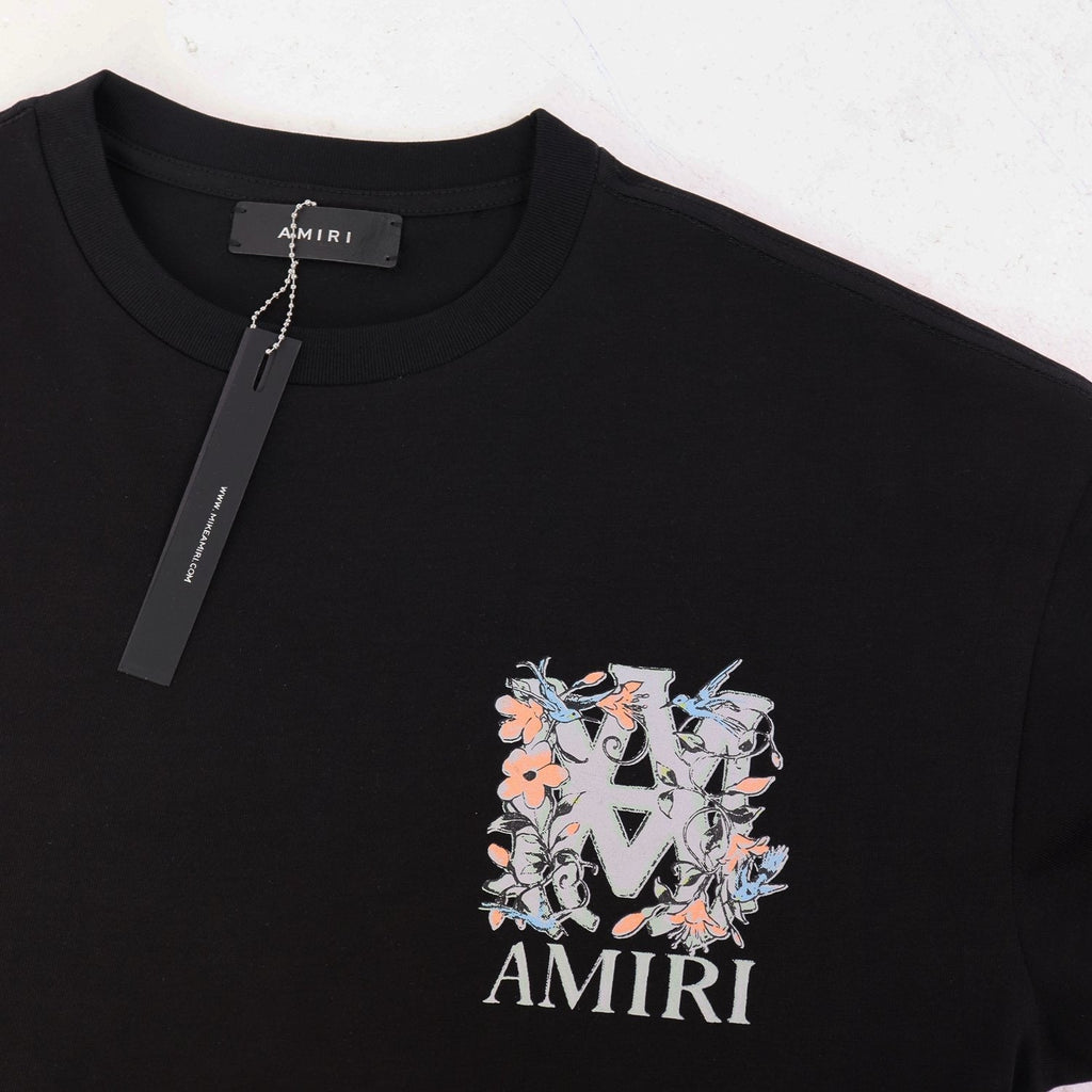 AMIRI Floral A Graphic Short-Sleeve T-Shirt