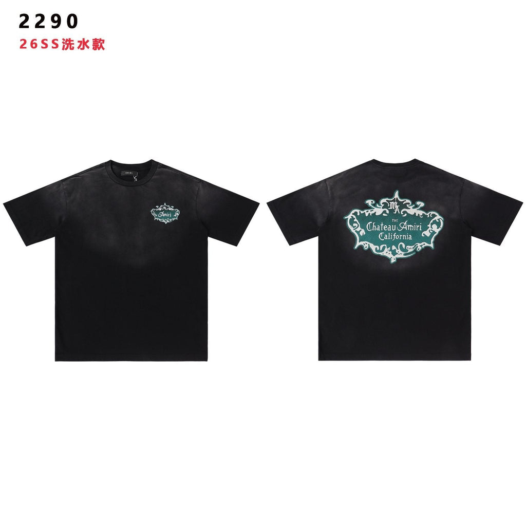 AMIRI The Chateau Badge Graphic T-Shirt
