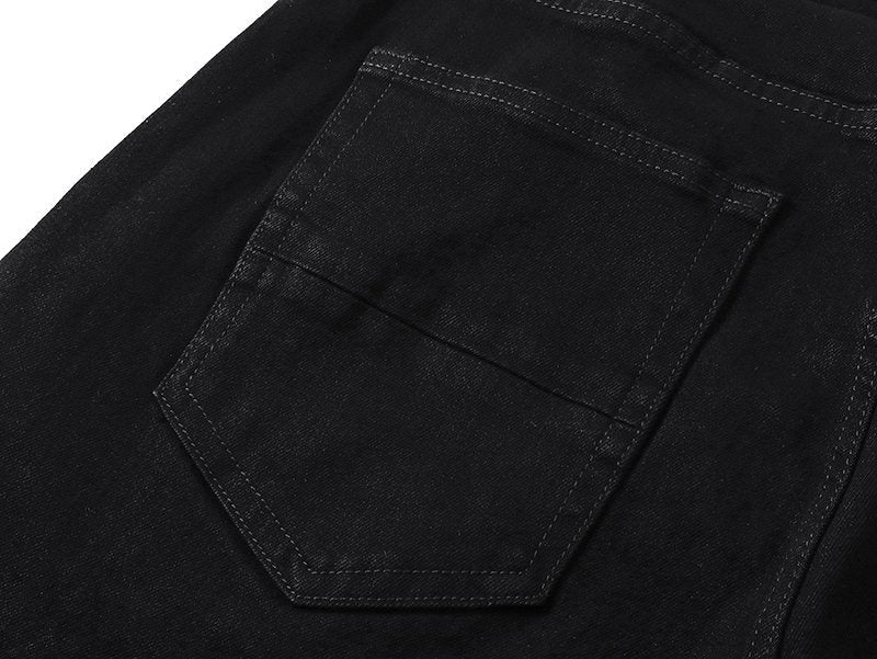 AMIRI Tonal Monogram Denim Shorts
