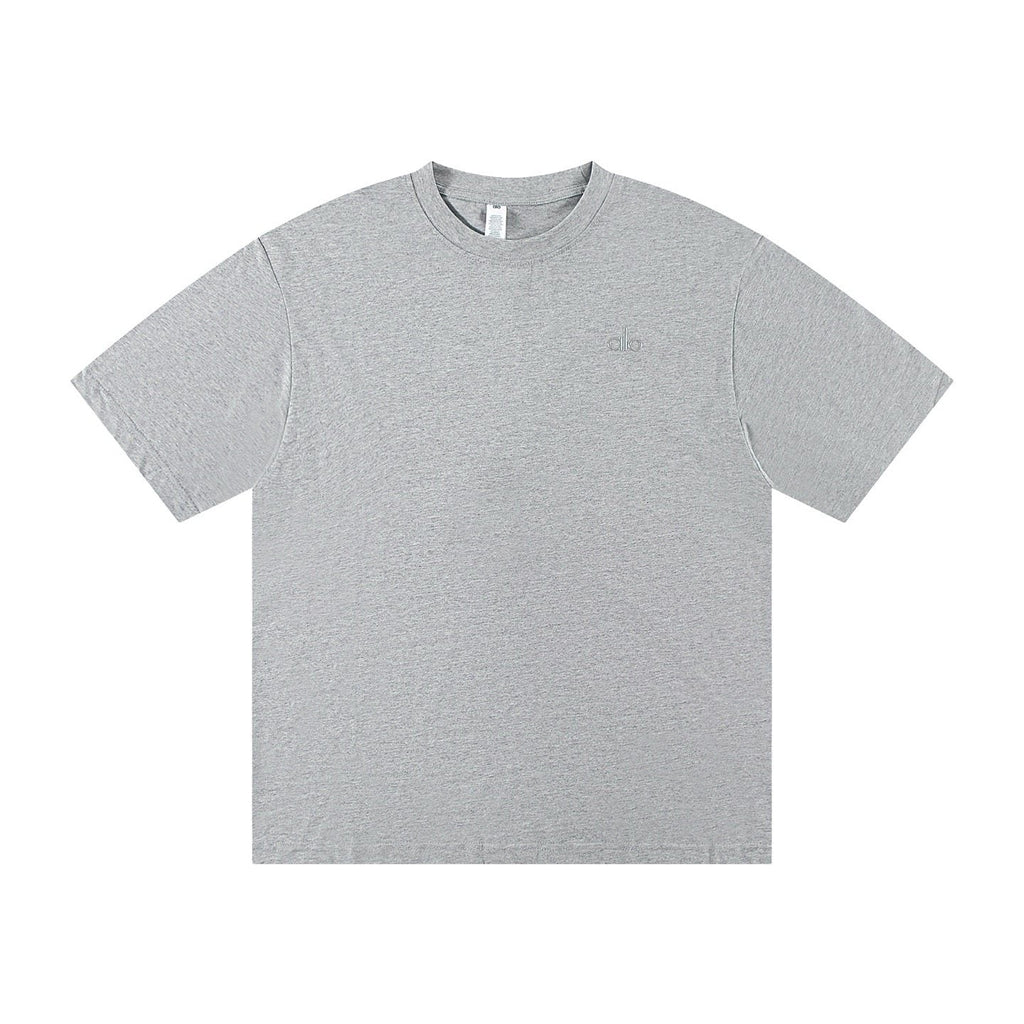alo Solid Logo T-Shirt & Shorts Set