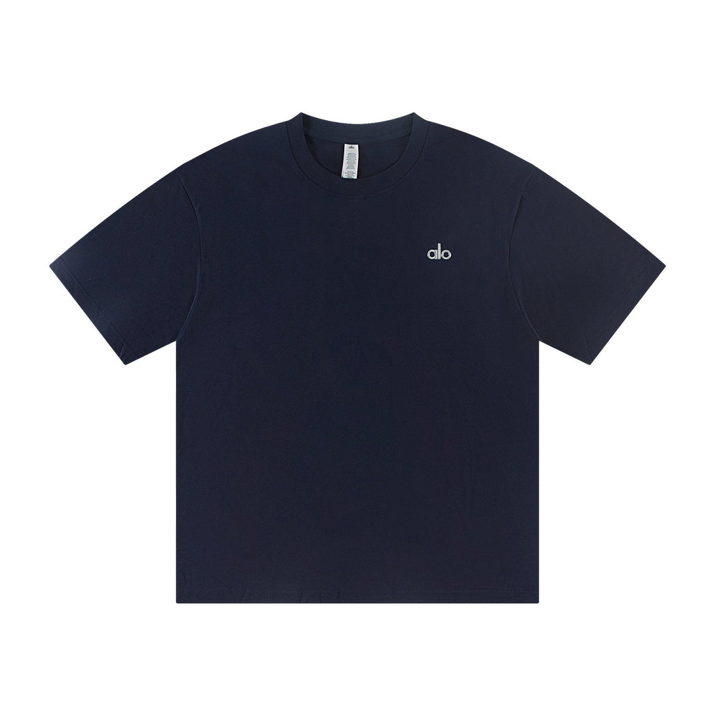 alo Solid Logo T-Shirt & Shorts Set