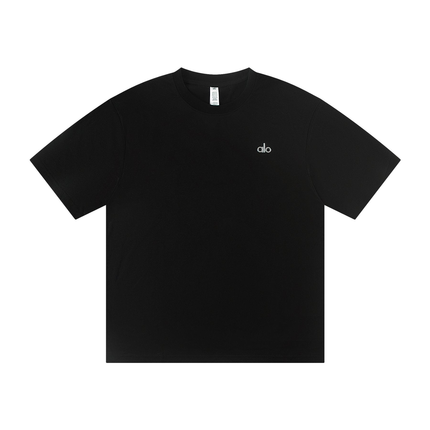 alo Solid Logo T-Shirt & Shorts Set
