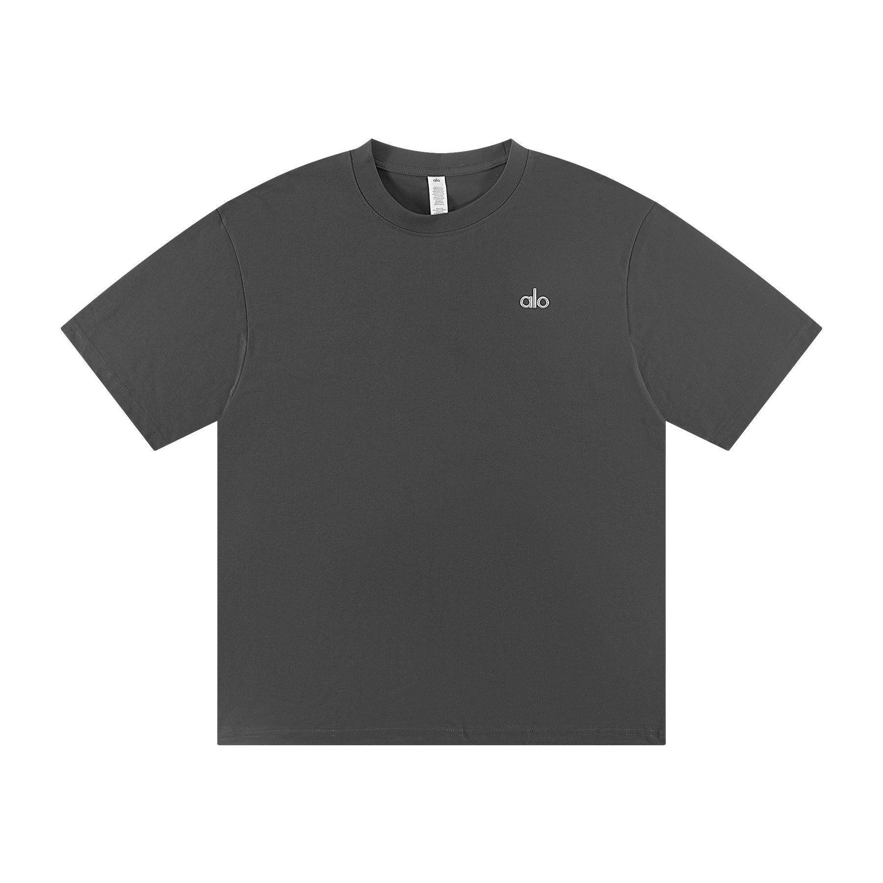 alo Solid Logo T-Shirt & Shorts Set