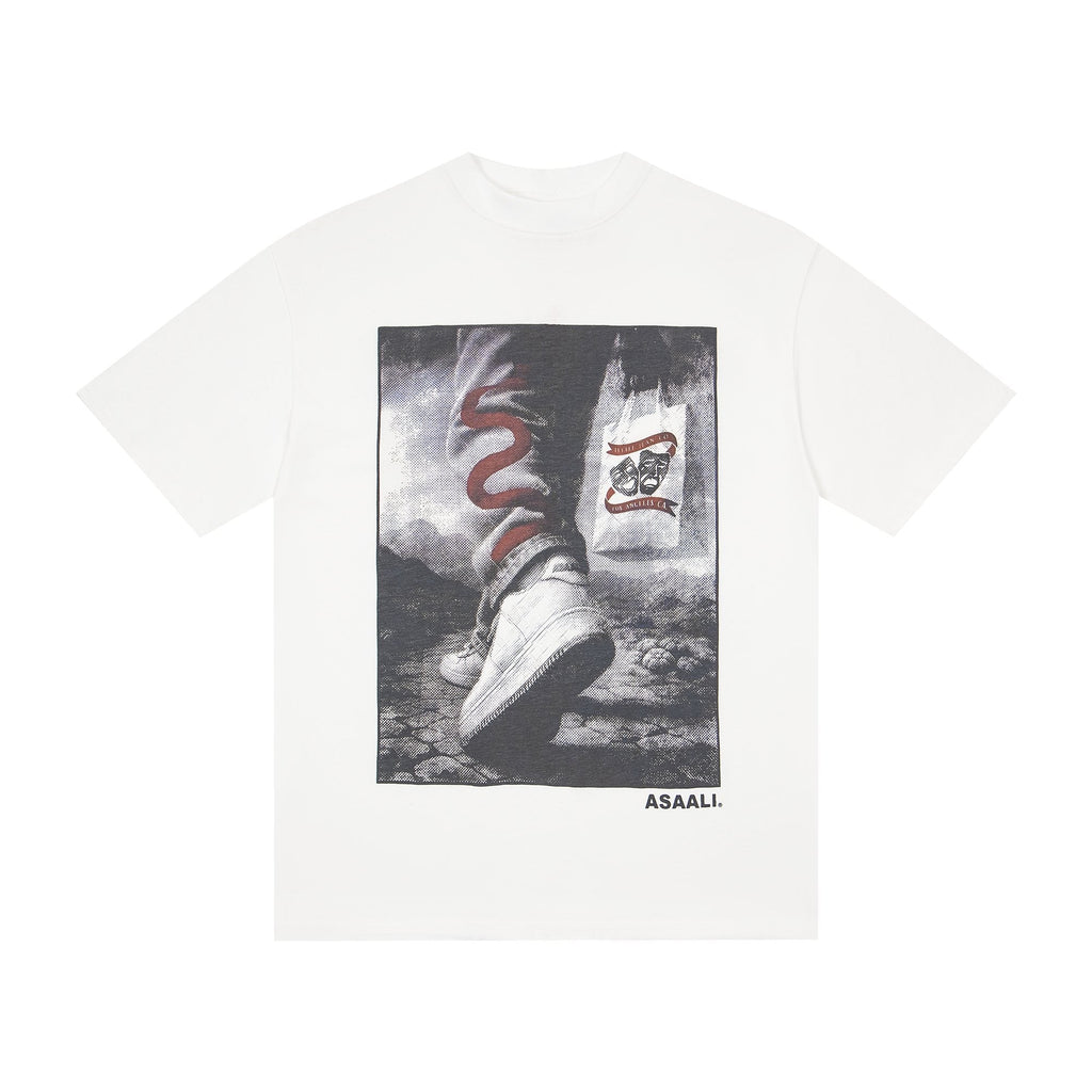 ASAALL Front Graphic Short-Sleeve T-Shirt
