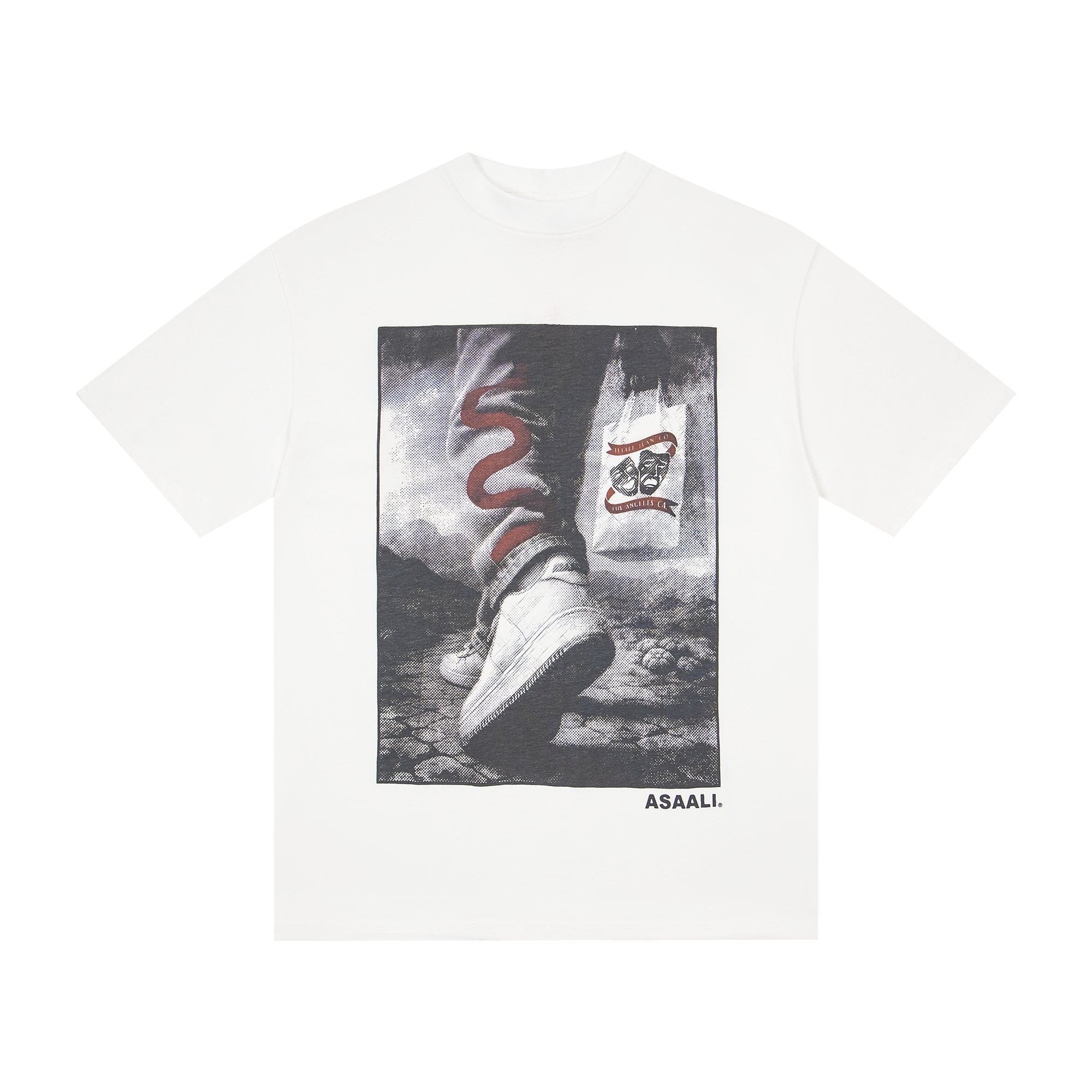 ASAALL Front Graphic Short-Sleeve T-Shirt