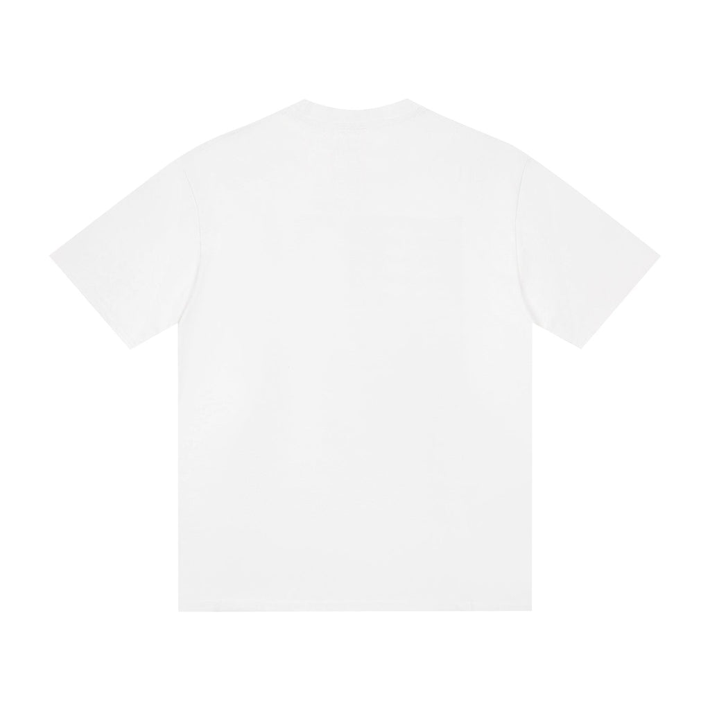 ASAALL White Graphic Short-Sleeve T-Shirt