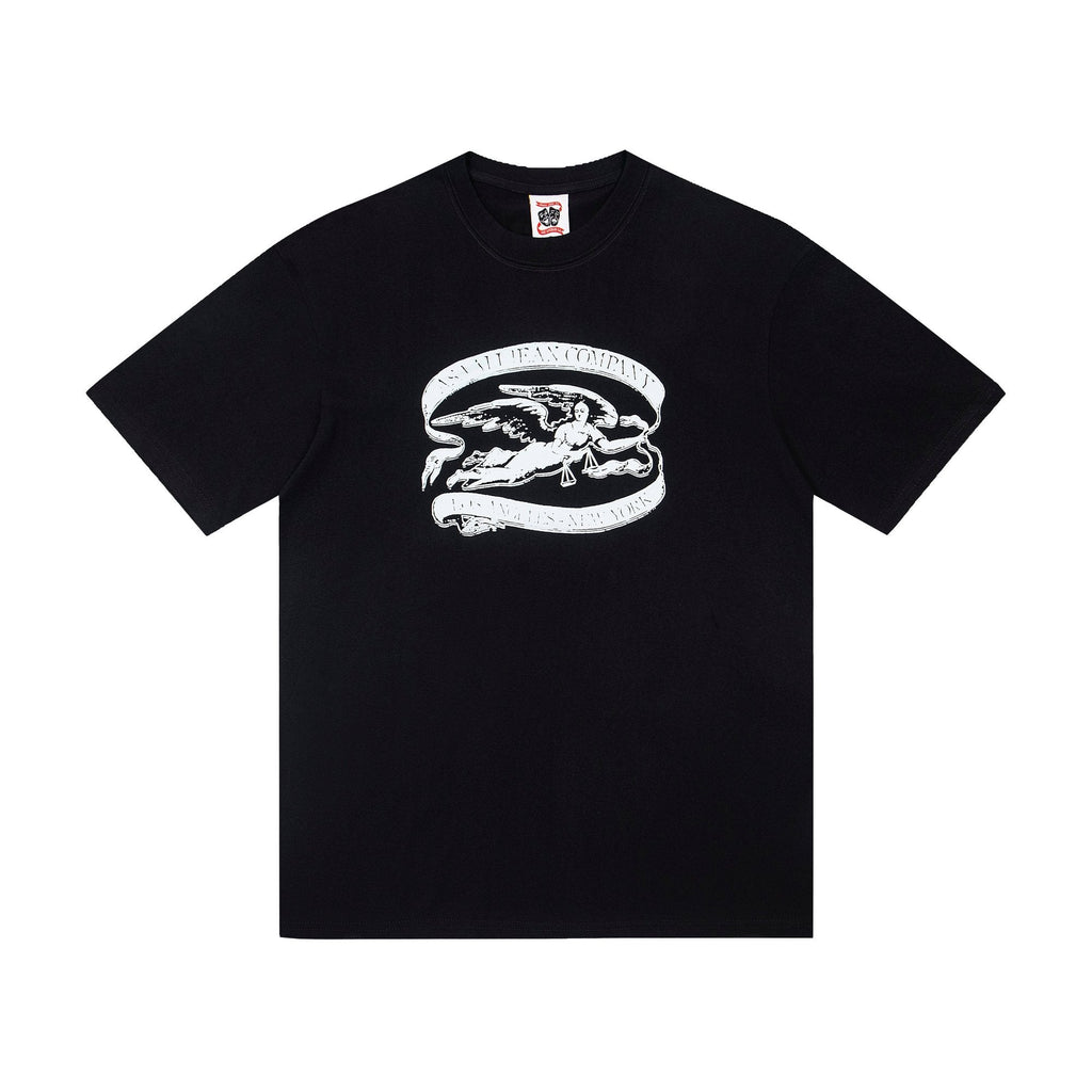 ASAALL Angel Banner Graphic Short-Sleeve T-Shirt