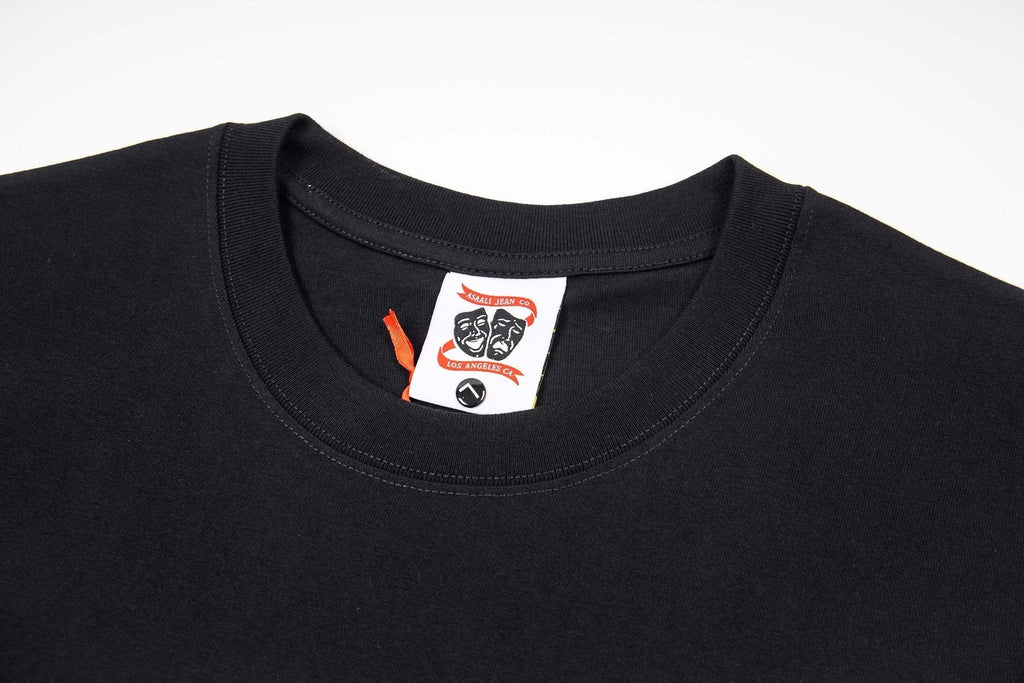 ASAALL Theatrical Mask Graphic T-Shirt