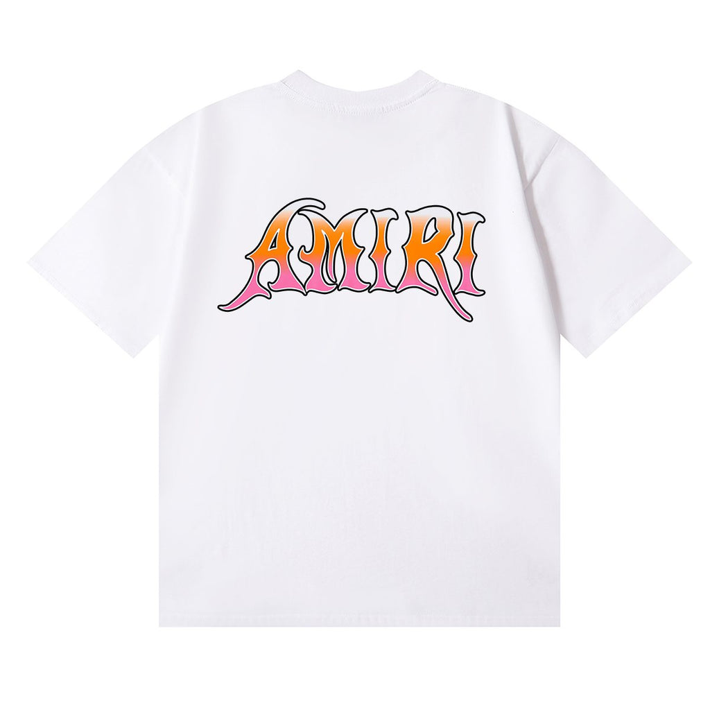 AMIRI Chest and Back Graphic Short-Sleeve T-Shirt