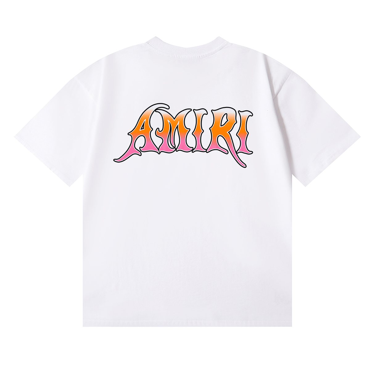AMIRI Chest and Back Graphic Short-Sleeve T-Shirt
