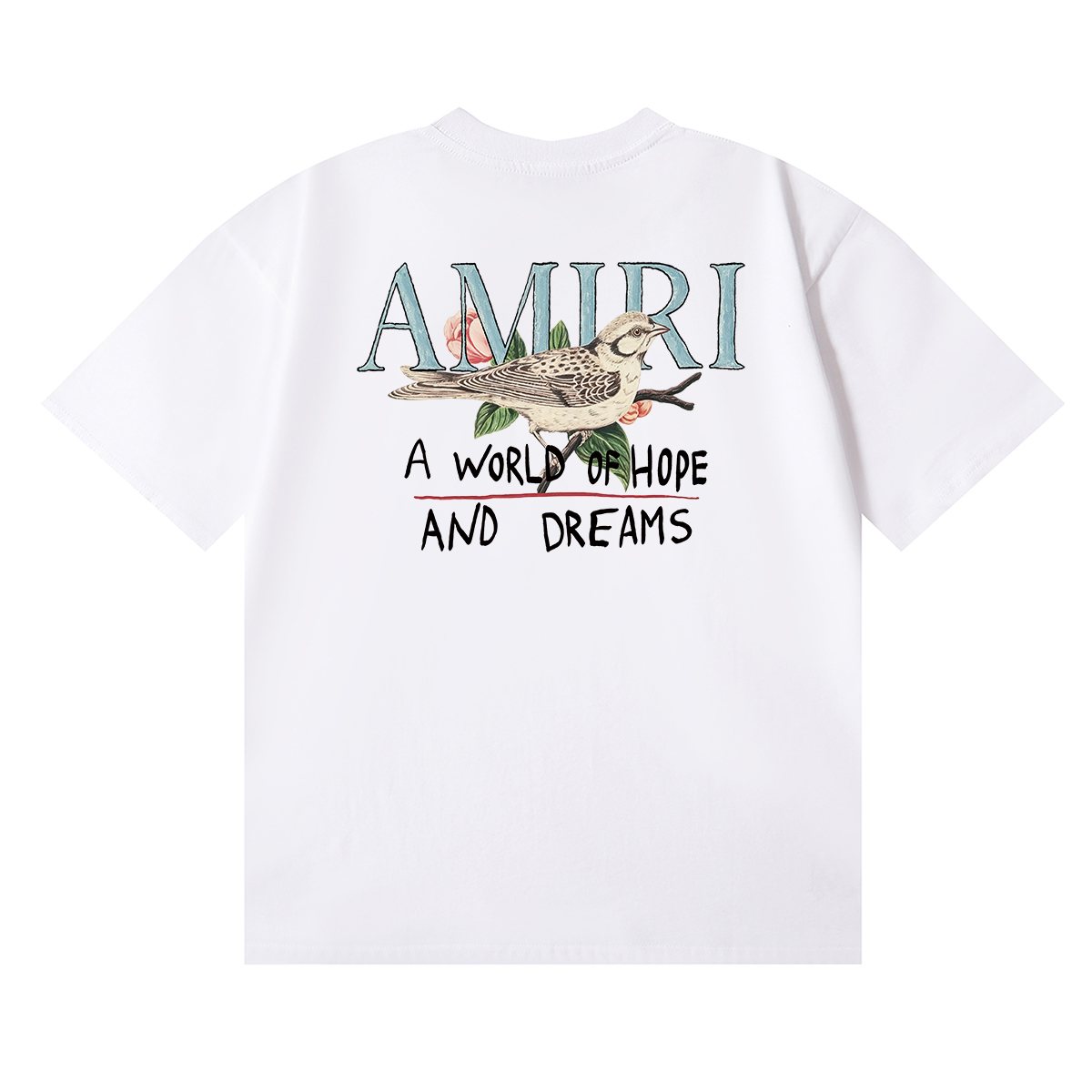 AMIRI Hope and Dreams Bird Graphic T-Shirt