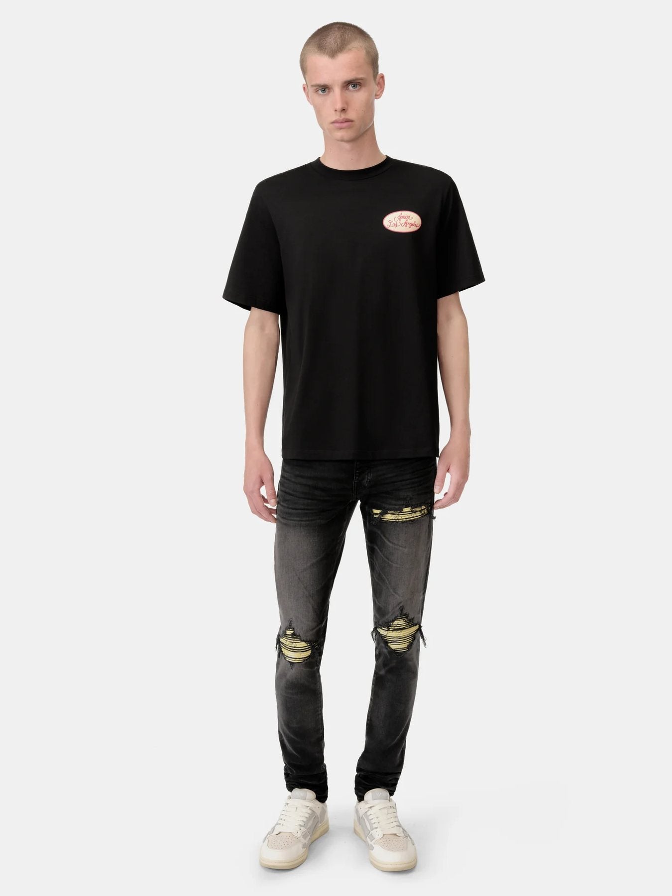 AMIRI Multi-Patch Back Graphic T-Shirt