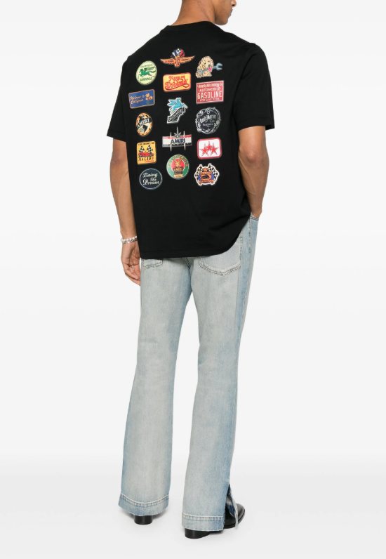 AMIRI Multi-Patch Back Graphic T-Shirt
